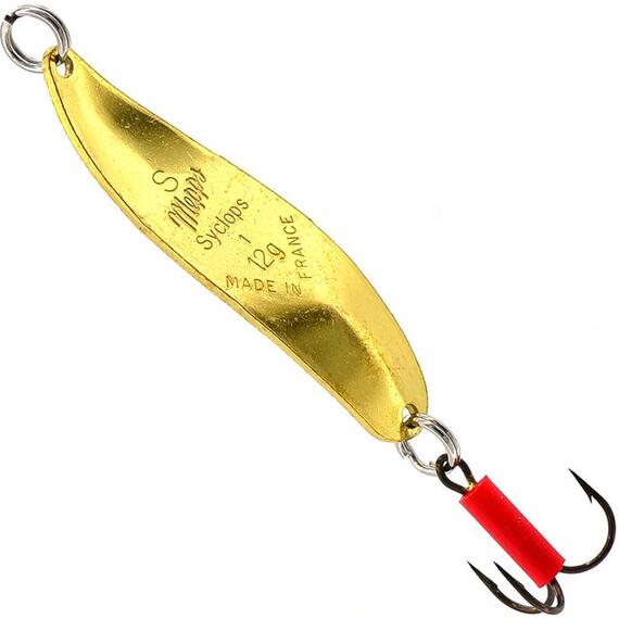 Блесна Mepps Syclops 1 OR/ROUGE золото/красн 12g (H11), Цвет: Red/Gold (Красная/Золото), Вес блесны (г): 12, фото , изображение 2