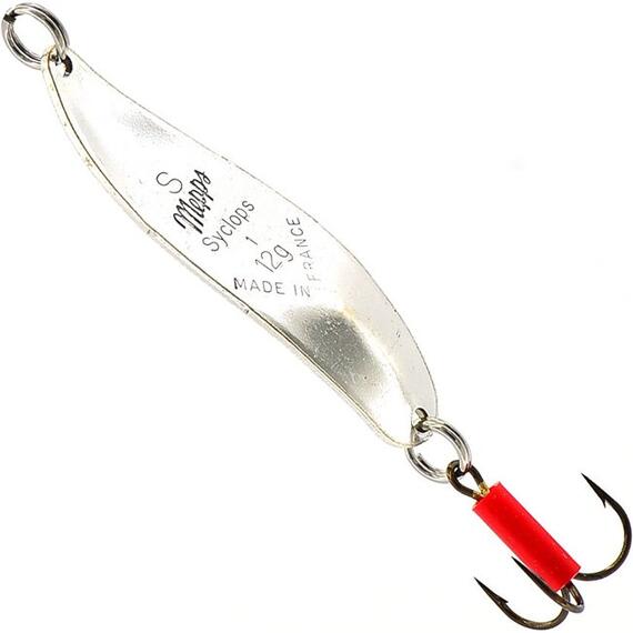 Блесна Mepps Syclops 1 AG/NOIR серебро/черн 12g (H09), Цвет: Black/Silver (Черная/Серебро), Вес блесны (г): 12, фото , изображение 2