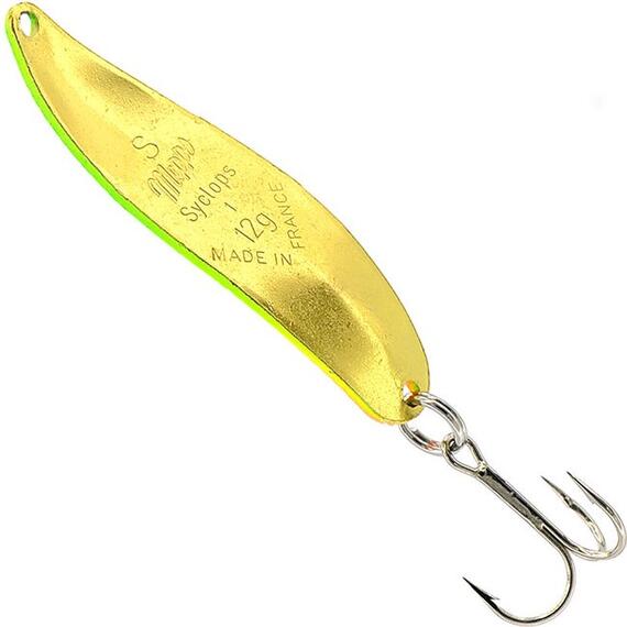 Блесна Mepps Syclops 1 TIGER 12g (H13), Цвет: Tiger/Gold (Тигр/Золото), Вес блесны (г): 12, фото , изображение 2