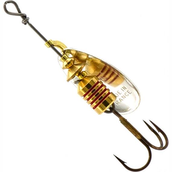 Блесна Mepps Comet 1 AG/ PTS Rouges серебро/красн.точ 3,5g (C41), фото , изображение 2