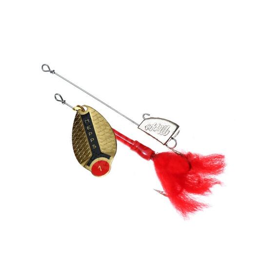 Блесна Mepps Lusox 1 OR золото 9,5g (H28), Цвет: Gold, Вес блесны (г): 9.5, фото 