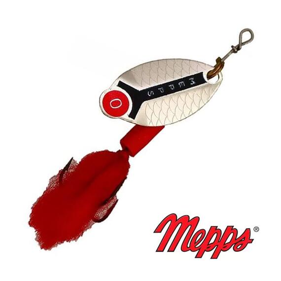 Блесна Mepps Lusox 0 AG серебро 7g (H25), Цвет: Silver, Вес блесны (г): 7, фото , изображение 2