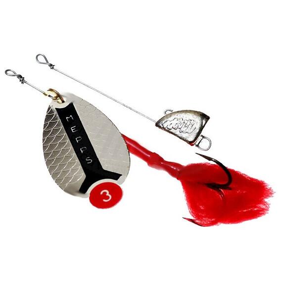 Блесна Mepps Lusox 3 AG серебро 20,5g (H31), Цвет: Silver, Вес блесны (г): 20.5, фото 