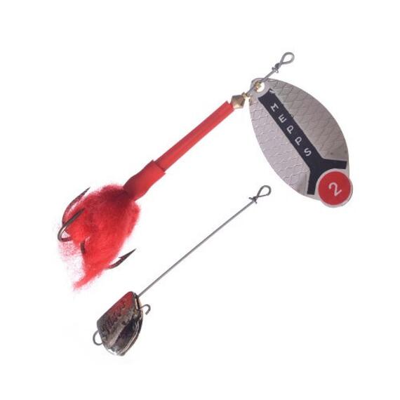 Блесна Mepps Lusox 2 AG серебро 16g (H29), Цвет: Silver, Вес блесны (г): 16, фото , изображение 2