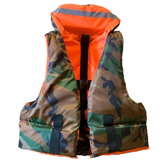 Жилет спасательный двухсторонний Poseidon Fish до 100 кг, фото , изображение 9