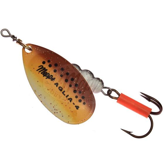 Блесна Mepps Aglia BROWN 4 TROUT 9g (F12), Цвет: Brown, Вес блесны (г): 9, фото , изображение 2