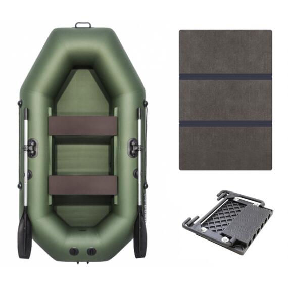 Надувная лодка Аква Мастер 240 СТ (слань+транец), фото 