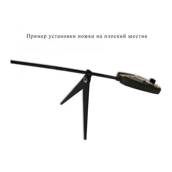 Ножка съёмная складная на плоский шестик для зимней удочки MEGATEX, фото , изображение 3