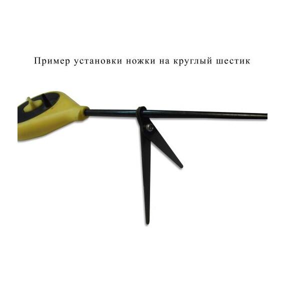 Ножка съёмная складная на круглый шестик для зимней удочки MEGATEX, фото , изображение 2