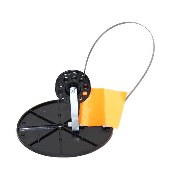 Жерлица зимняя MANKO неоснащенная с катушкой 90 мм (диск 180 мм), фото , изображение 2