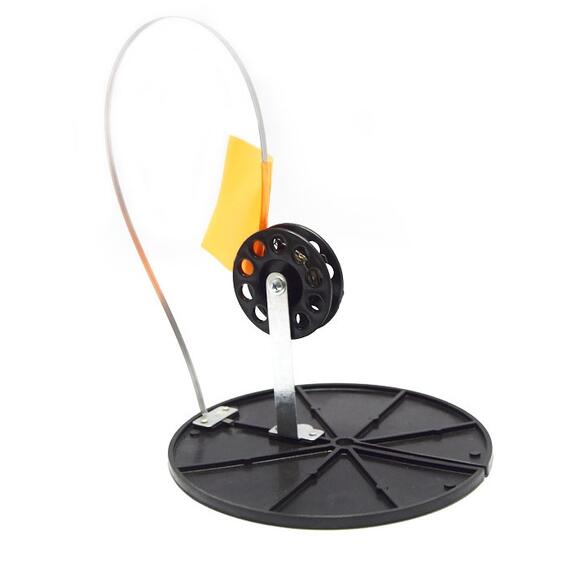 Жерлица зимняя MANKO неоснащенная с катушкой 63 мм (диск 180 мм), фото 