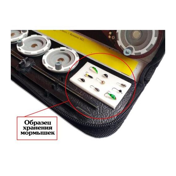 Набор зимних удочек Ладья-12/2 MEGATEX, фото , изображение 3