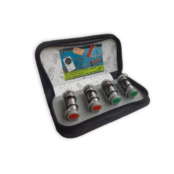 Набор сигнализаторов поклевки Четыре Сойки MEGATEX (4 шт), фото 