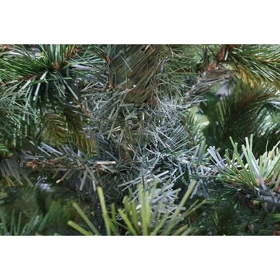 Ель новогодняя искусственная Сверк с литыми ветками РЕ Корейская 220 см GrandSITI