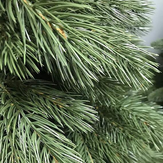 Ель новогодняя искусственная Сверк Тайга 250 см GrandSITI (зеленый ствол)