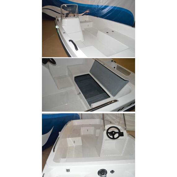 Стеклопластиковая лодка АНТАЛ Кайман 400, фото , изображение 13