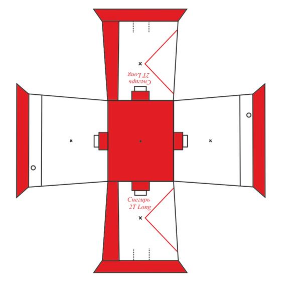 Зимняя палатка Снегирь 2Т long, фото , изображение 6