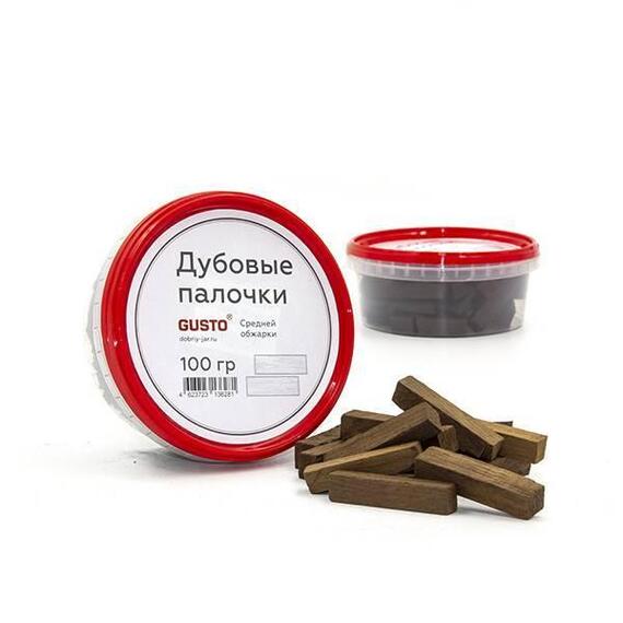 Дубовые палочки средней обжарки GUSTO, Вкус ароматизатора: средней обжарки п, фото 