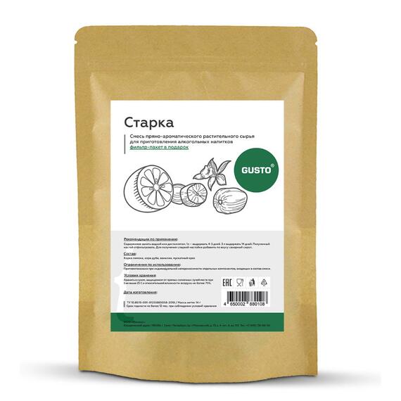 Старка ( 14 гр.) GUSTO, Вкус ароматизатора: Старка, фото 