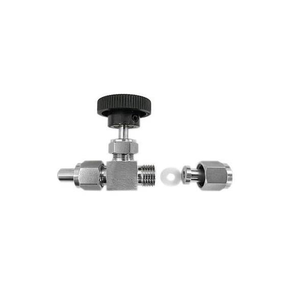 Кран игольчатый универсальной системы ЛЮКС под трубки 10 мм, фото 