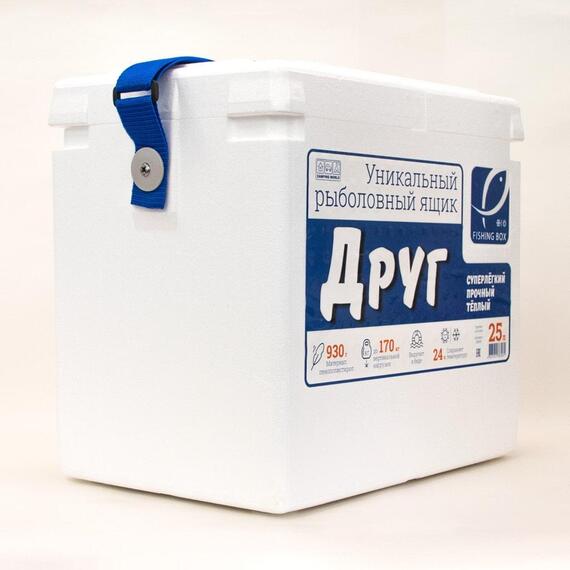 Рыболовный ящик Camping World Друг 25 л Белый, Цвет: белый, Объем, л: 25, фото , изображение 2