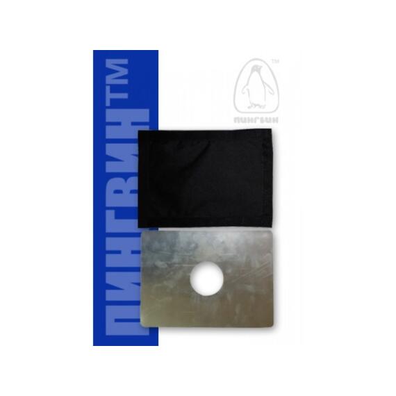 Окно выход под трубу с металлической вставкой, фото 