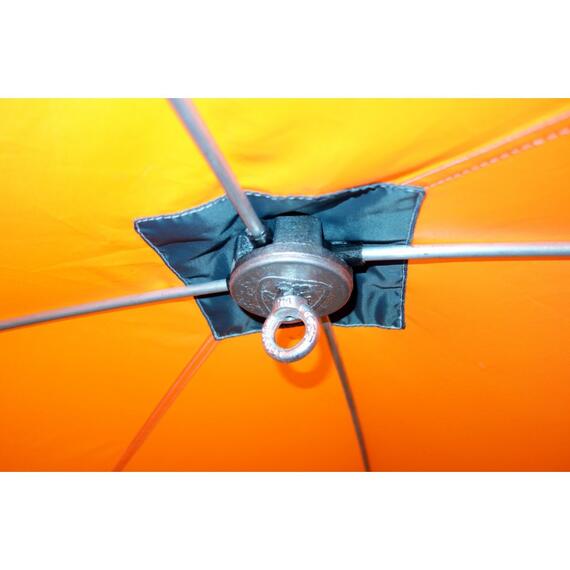 Зимняя палатка Пингвин Призма (1-сл.) Композит 185*185 бело-синий, Цвет: белый/синий, Комплектация: палатка, чехол, инструкция, Вместимость (чел): 2, фото , изображение 5