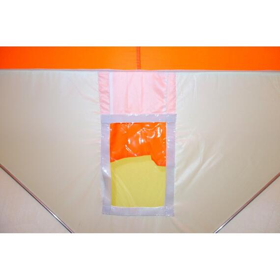 Зимняя палатка Пингвин Призма (1-сл.) Композит 185*185 бело-синий, Цвет: белый/синий, Комплектация: палатка, чехол, инструкция, Вместимость (чел): 2, фото , изображение 8