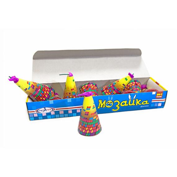 Фонтан пиротехнический Мозайка МЕГАПИР, фото , изображение 3