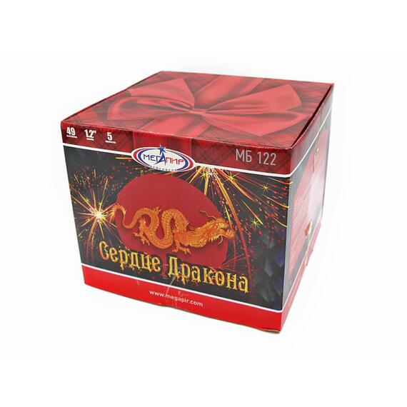 Батарея салютов Сердце Дракона МЕГАПИР, фото , изображение 3