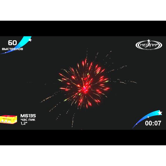 Батарея салютов Час Пик МЕГАПИР, фото , изображение 4