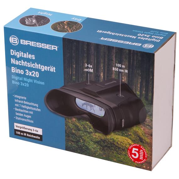 Бинокль ночного видения BRESSER Bino 3x20 Цифровой, фото , изображение 10