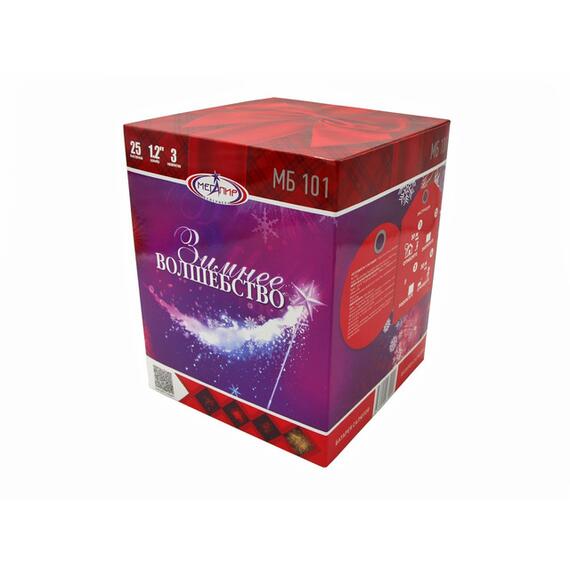 Батарея салютов Зимнее Волшебство МЕГАПИР, фото , изображение 2