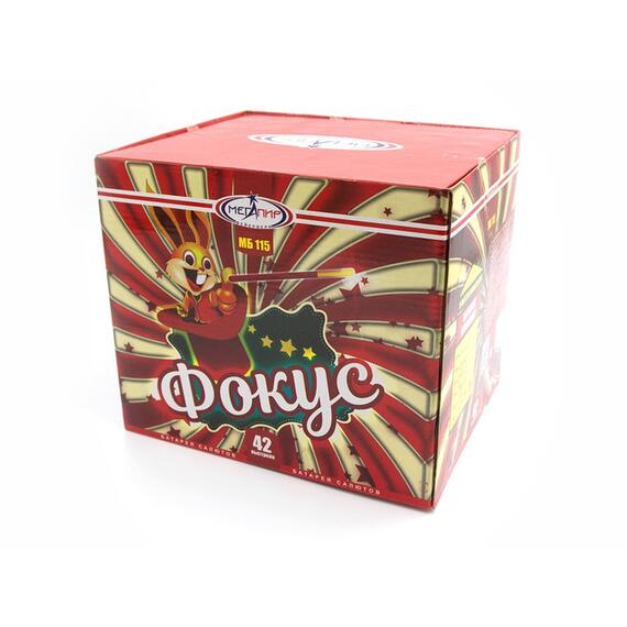 Батарея салютов Фокус МЕГАПИР, фото , изображение 2