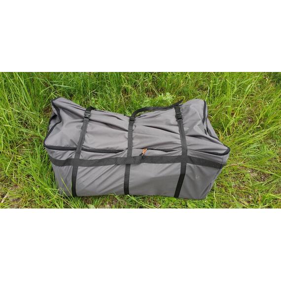 Каяк рыболовный Ондатра 400 (Оранжевый), Расцветка: оранжевый-серый, фото , изображение 11