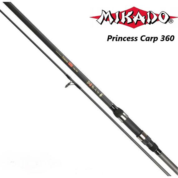 Удилище карповое Mikado PRINCESS CARP 360 3.00 lbs (2 секц.), фото 