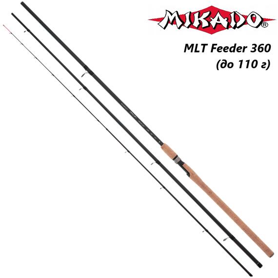 Удилище фидерное Mikado MLT Feeder 360 (до 110 г), фото 