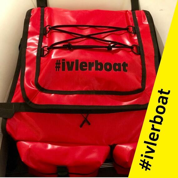 IvlerBoat Носовая Сумка Рундук, Один отсек М4 Малый(Узкий нос лодки), фото 