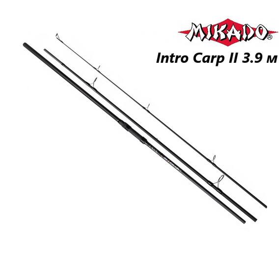 Удилище карповое Mikado INTRO CARP II 3.9 м 3.00 lbs, фото 