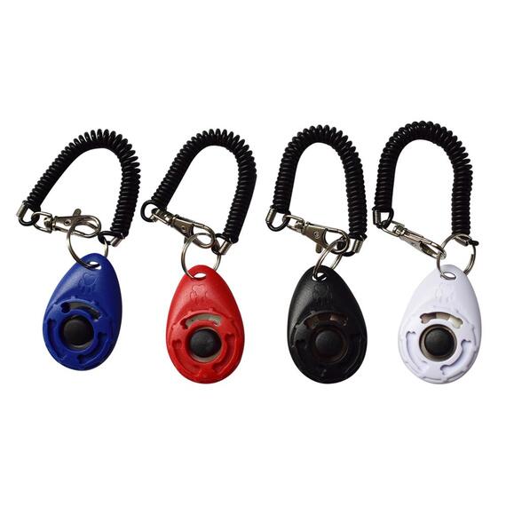 Кликер громкий на браслете с карабином, фото 