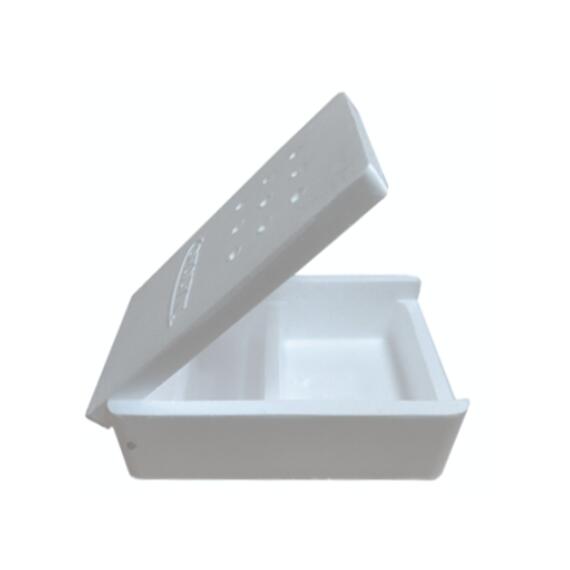 Мотыльница MANKO Двухкамерная 90х65х27 мм (Белый), Расцветка: белый, фото 