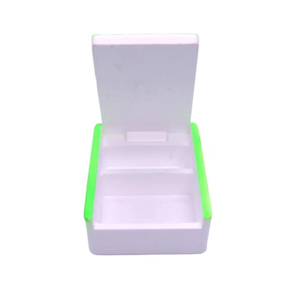 Мотыльница MANKO Двухкамерная 90х65х27 мм (Зеленый), Расцветка: зеленый, фото , изображение 4