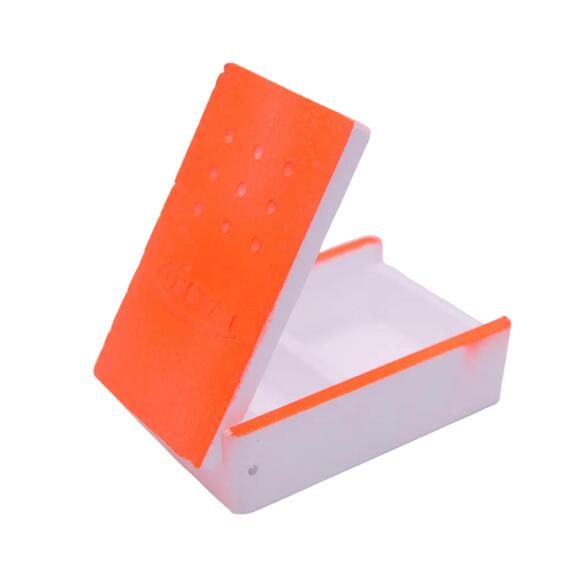 Мотыльница MANKO Двухкамерная 90х65х27 мм (Оранжевый), Расцветка: оранжевый, фото 