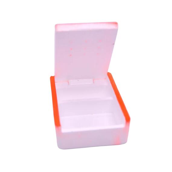 Мотыльница MANKO Двухкамерная 90х65х27 мм (Оранжевый), Расцветка: оранжевый, фото , изображение 2