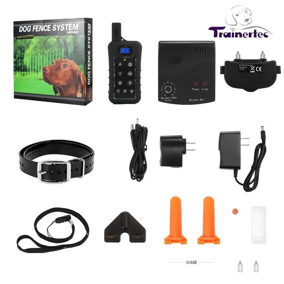 Электронный забор для собак с электронным ошейником Trainertec DF113R, фото , изображение 10
