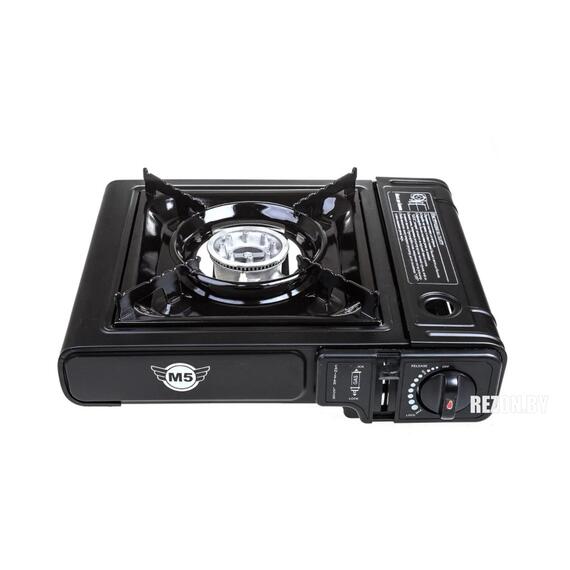 Плита газовая портативная М5 (пьезоподжиг)​ в кейсе, фото 