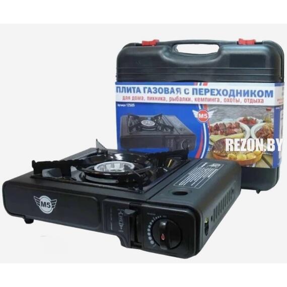 Плита газовая портативная М5 (пьезоподжиг)​ в кейсе, фото , изображение 2