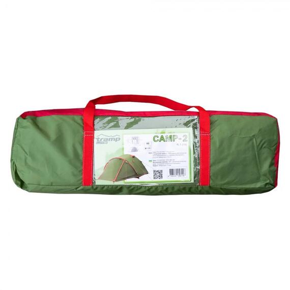 Туристическая палатка Tramp Lite Camp 2 (зеленый), фото , изображение 5