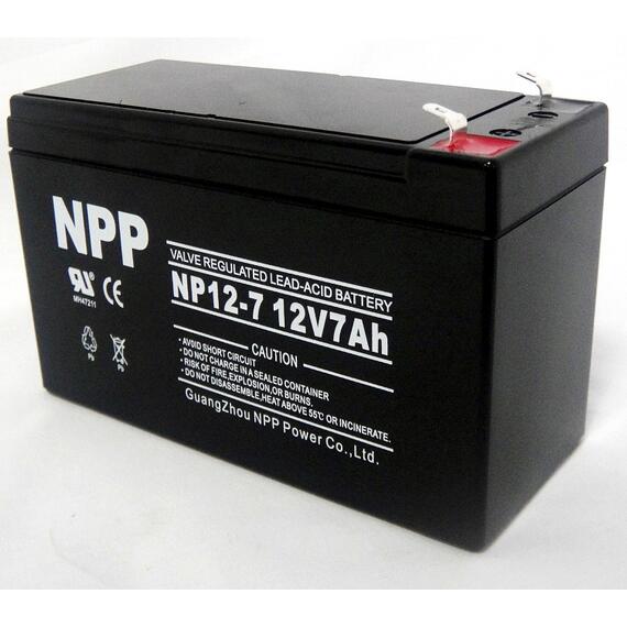 Аккумулятор NPP NP12 7Ah 12V, фото 