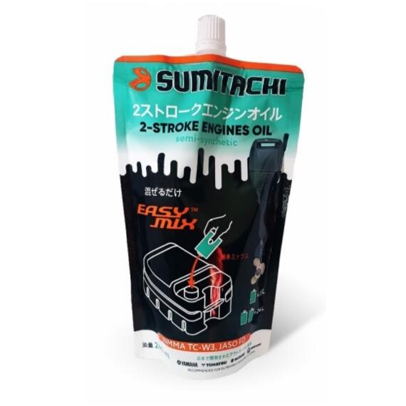 Масло Sumitachi 2-STROKE ENGINES OIL TC-W3 0.24L, фото 